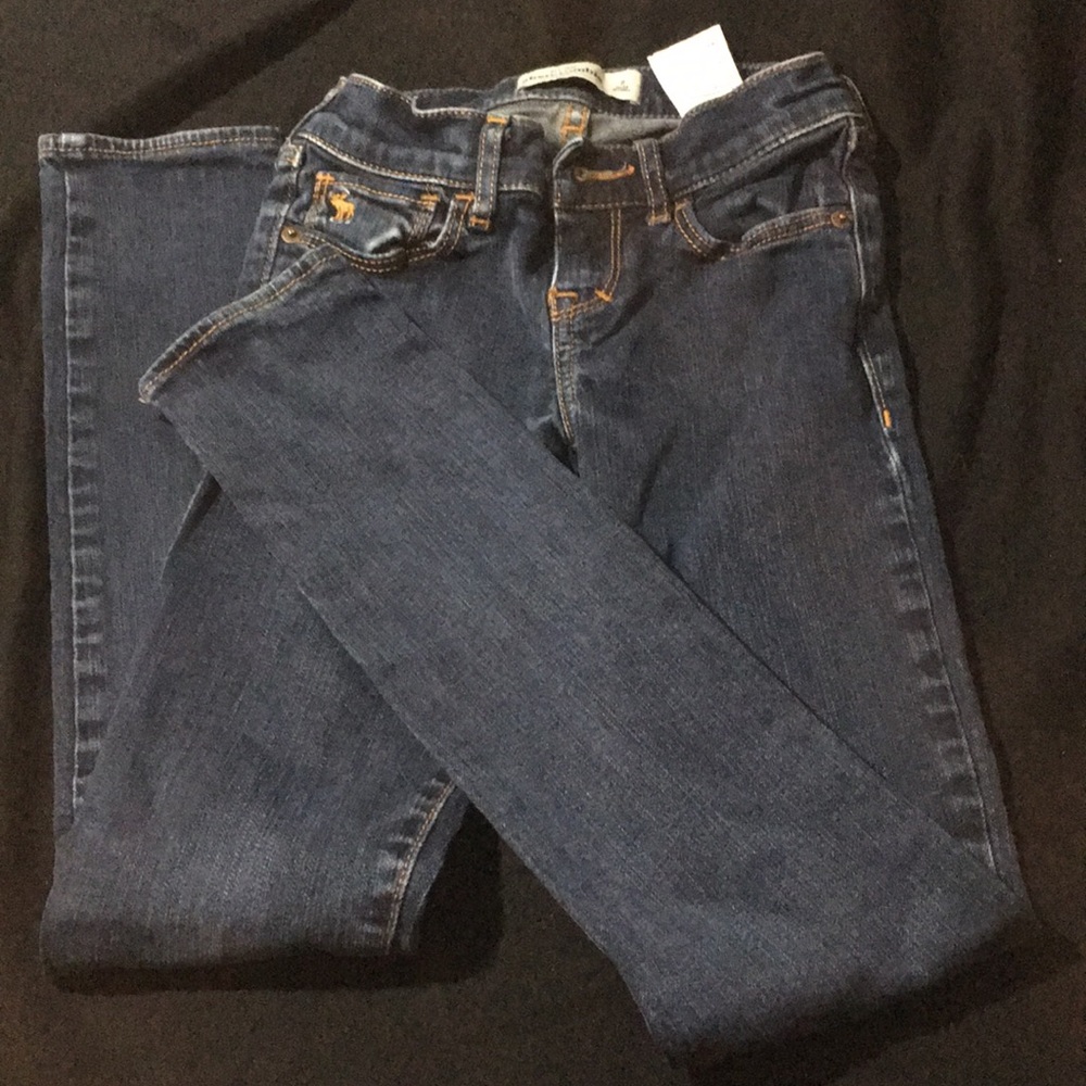 Abercrombie kids size 8 Super skinny jeans